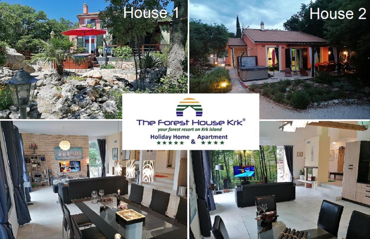 The Forest House Krk 1 Kras Esterno foto
